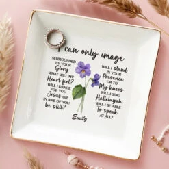 A True Friend Is A Blessing From Above - Bestie Personalized Custom Jewelry Dish - Gift For Best Friends, BFF, Sisters -Pawfect House Store 670733163d0c2