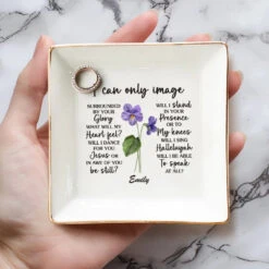 A True Friend Is A Blessing From Above - Bestie Personalized Custom Jewelry Dish - Gift For Best Friends, BFF, Sisters -Pawfect House Store 67073329475bb