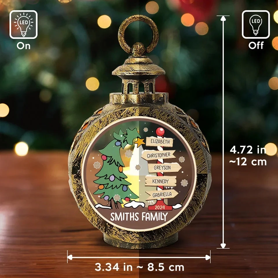 Family Is Where Life Begins And Love Never Ends - Family Personalized Custom Candlelight Lantern Ornament - Christmas Gift For Family Members 5 Family Is Where Life Begins And Love Never Ends - Family Personalized Custom Candlelight Lantern Ornament - Christmas Gift For Family Members - Image 5