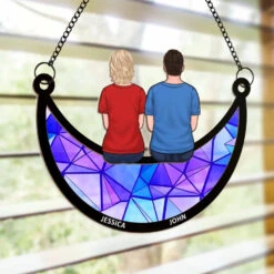 Friends Are The Siblings God Never Gave Us - Family Personalized Window Hanging Suncatcher Ornament - Christmas Gift For Family Members, Best Friends, BFF, Sisters -Pawfect House Store 67075924ef5fa