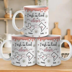 Friendship Transcends Distance And Time - Bestie Personalized Custom 3D Inflated Effect Printed Mug - Gift For Best Friends, BFF, Sisters 9 Friendship Transcends Distance And Time - Bestie Personalized Custom 3D Inflated Effect Printed Mug - Gift For Best Friends, BFF, Sisters -Pawfect House Store 67077a35b9b7b