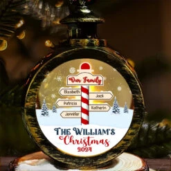 Family Is The Greatest Gift Of All, Especially At Christmas - Family Personalized Custom Candlelight Lantern Ornament - Christmas Gift For Family Members