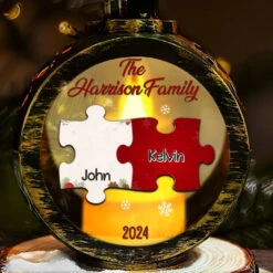 Lighting Up The Holiday Season - Family Personalized Custom Candlelight Lantern Ornament - Christmas Gift For Family Members 8 Lighting Up The Holiday Season - Family Personalized Custom Candlelight Lantern Ornament - Christmas Gift For Family Members -Pawfect House Store 6708a5e7bb0b6