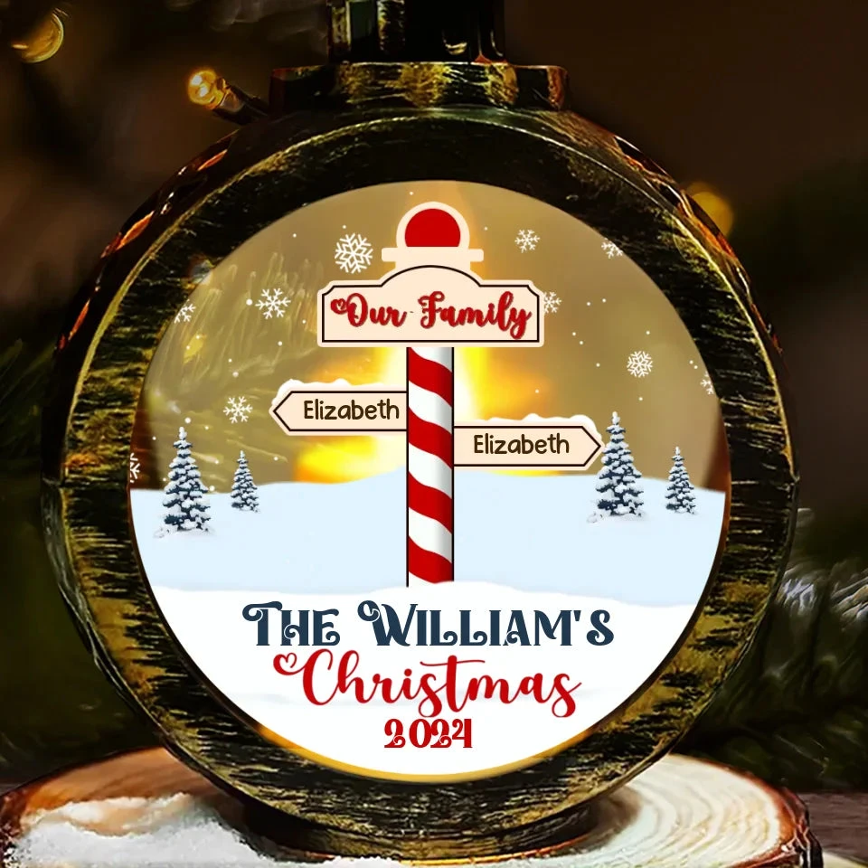 Family Is The Greatest Gift Of All, Especially At Christmas - Family Personalized Custom Candlelight Lantern Ornament - Christmas Gift For Family Members 2 Family Is The Greatest Gift Of All, Especially At Christmas - Family Personalized Custom Candlelight Lantern Ornament - Christmas Gift For Family Members - Image 2