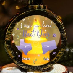 I Wish We Lived Closer - Bestie Personalized Custom Candlelight Lantern Ornament - Christmas Gift For Best Friends, BFF, Sisters 8 I Wish We Lived Closer - Bestie Personalized Custom Candlelight Lantern Ornament - Christmas Gift For Best Friends, BFF, Sisters -Pawfect House Store 6708b3f05b837