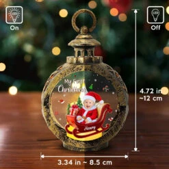 Custom Photo Tiny Hands, Big Christmas Magic - Family Personalized Custom Candlelight Lantern Ornament - Christmas Gift For Baby Kids, Newborn Baby, First Christmas 12 Custom Photo Tiny Hands, Big Christmas Magic - Family Personalized Custom Candlelight Lantern Ornament - Christmas Gift For Baby Kids, Newborn Baby, First Christmas -Pawfect House Store 6708ced8a2fe8