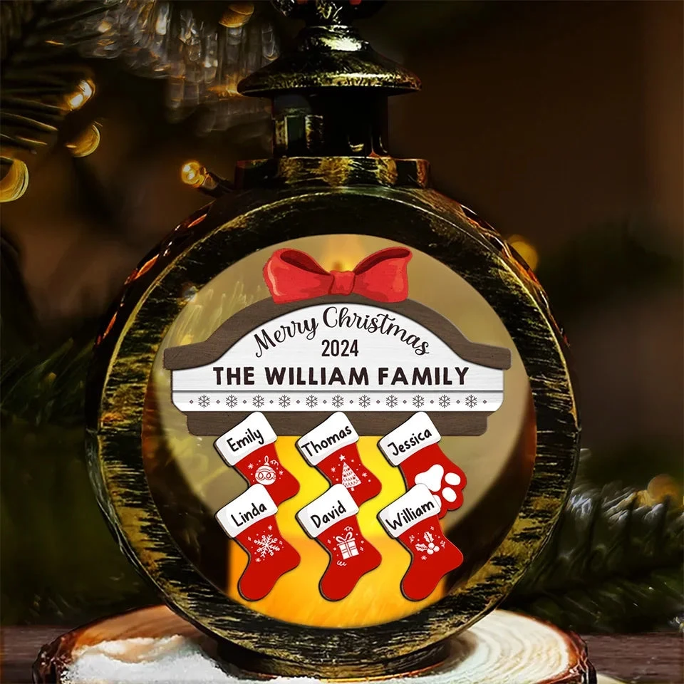 Have Yourself A Merry Little Christmas - Family Personalized Custom Candlelight Lantern Ornament - Christmas Gift For Family Members 1 Have Yourself A Merry Little Christmas - Family Personalized Custom Candlelight Lantern Ornament - Christmas Gift For Family Members