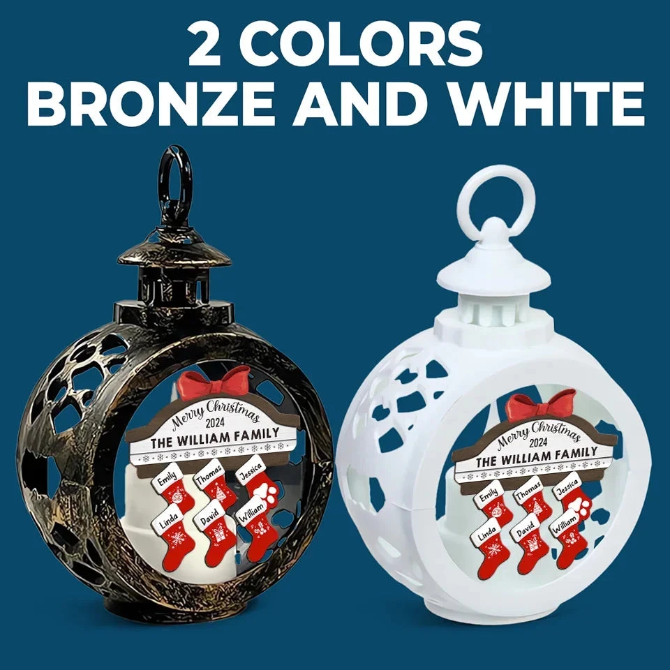 Have Yourself A Merry Little Christmas - Family Personalized Custom Candlelight Lantern Ornament - Christmas Gift For Family Members 6 Have Yourself A Merry Little Christmas - Family Personalized Custom Candlelight Lantern Ornament - Christmas Gift For Family Members - Image 6