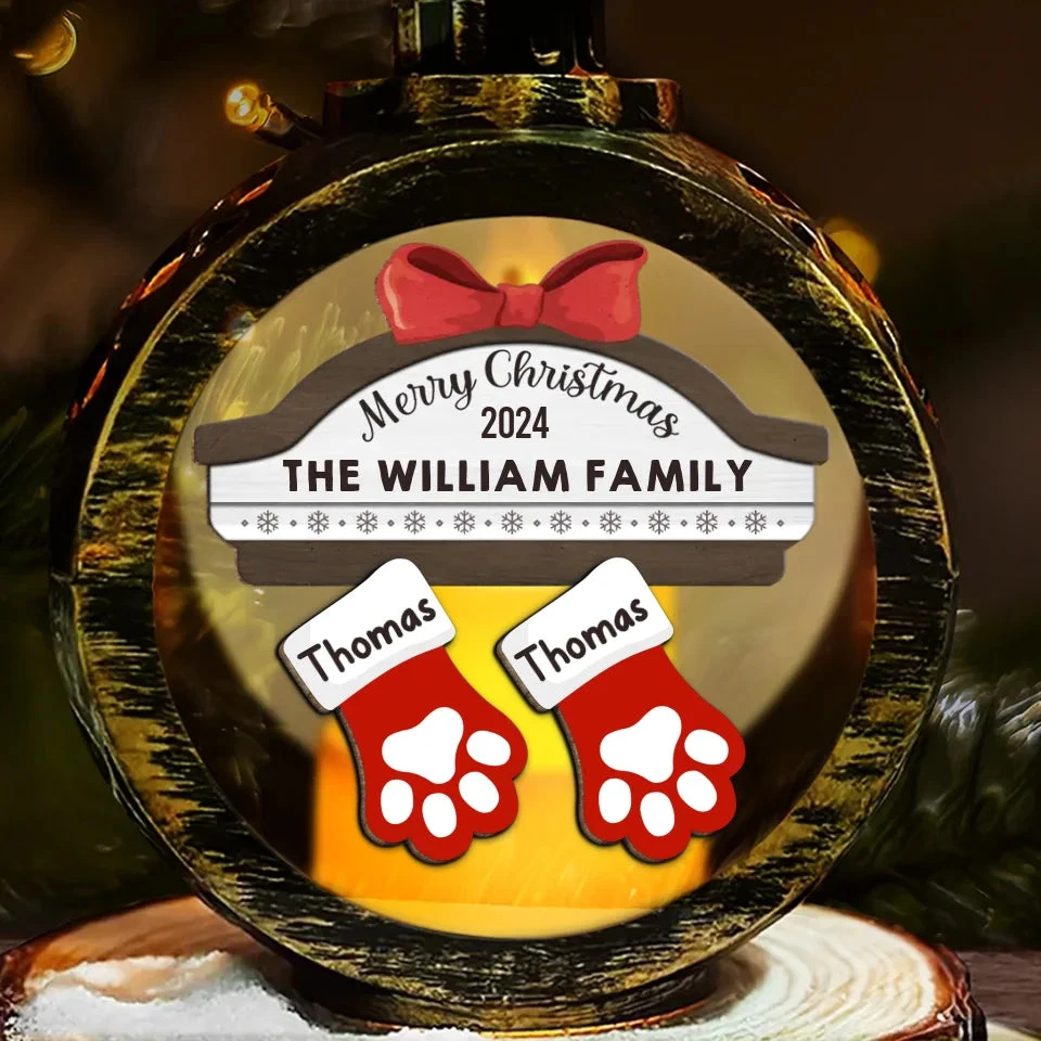Have Yourself A Merry Little Christmas - Family Personalized Custom Candlelight Lantern Ornament - Christmas Gift For Family Members 2 Have Yourself A Merry Little Christmas - Family Personalized Custom Candlelight Lantern Ornament - Christmas Gift For Family Members - Image 2
