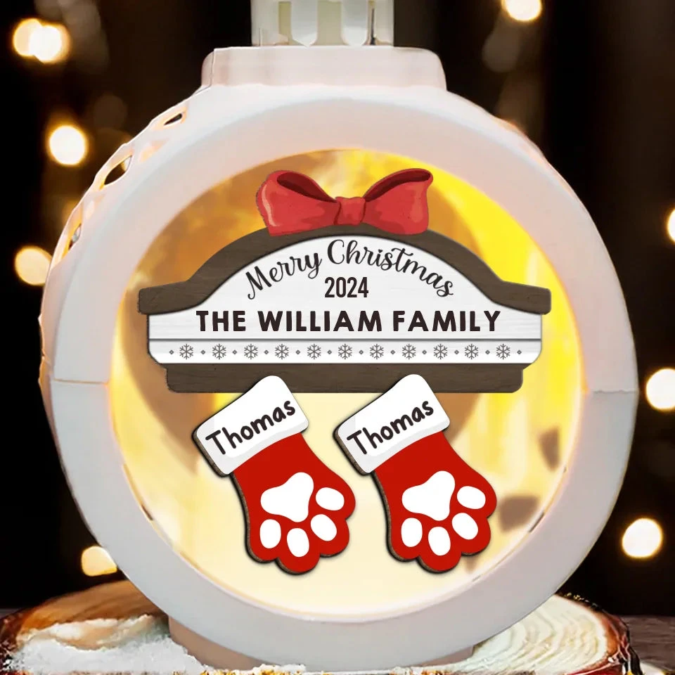 Have Yourself A Merry Little Christmas - Family Personalized Custom Candlelight Lantern Ornament - Christmas Gift For Family Members 3 Have Yourself A Merry Little Christmas - Family Personalized Custom Candlelight Lantern Ornament - Christmas Gift For Family Members - Image 3