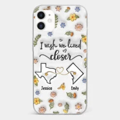 Friends Help You Shine And Catch You When You Fall - Bestie Personalized Custom 3D Inflated Effect Printed Clear Phone Case - Gift For Best Friends, BFF, Sisters -Pawfect House Store 670ce049d5df6 c227cbc9 37c3 443c 966d 734e9f189bd8