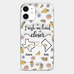 Friends Help You Shine And Catch You When You Fall - Bestie Personalized Custom 3D Inflated Effect Printed Clear Phone Case - Gift For Best Friends, BFF, Sisters -Pawfect House Store 670ce04d83ebd 96b507d9 0118 4413 aaef 4f566b2de20b