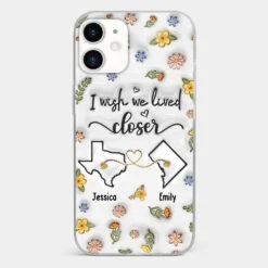 Friends Help You Shine And Catch You When You Fall - Bestie Personalized Custom 3D Inflated Effect Printed Clear Phone Case - Gift For Best Friends, BFF, Sisters -Pawfect House Store 670ce04eb714d 0bba049e 9414 409d bc3c d0427d9e59e2