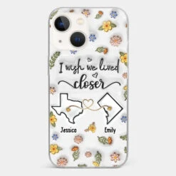 Friends Help You Shine And Catch You When You Fall - Bestie Personalized Custom 3D Inflated Effect Printed Clear Phone Case - Gift For Best Friends, BFF, Sisters -Pawfect House Store 670ce053ac48f f709976c ef1b 43c3 9d78 b173bc4dbd0c