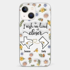Friends Help You Shine And Catch You When You Fall - Bestie Personalized Custom 3D Inflated Effect Printed Clear Phone Case - Gift For Best Friends, BFF, Sisters -Pawfect House Store 670ce0588eeb9 e93360df 2ea0 43a7 bcb5 558a36e1635e