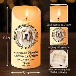 Custom Photo Your Light Will Always Shine In Our Hearts - Memorial Personalized Custom LED Candle - Christmas Gift, Sympathy Gift For Pet Owners, Pet Lovers 7 Custom Photo Your Light Will Always Shine In Our Hearts - Memorial Personalized Custom LED Candle - Christmas Gift, Sympathy Gift For Pet Owners, Pet Lovers -Pawfect House Store 6710b36fa38de