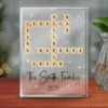 Family Means Nobody Gets Left Behind Or Forgotten - Family Personalized Custom Rectangle Shaped Acrylic Plaque - Gift For Family Members