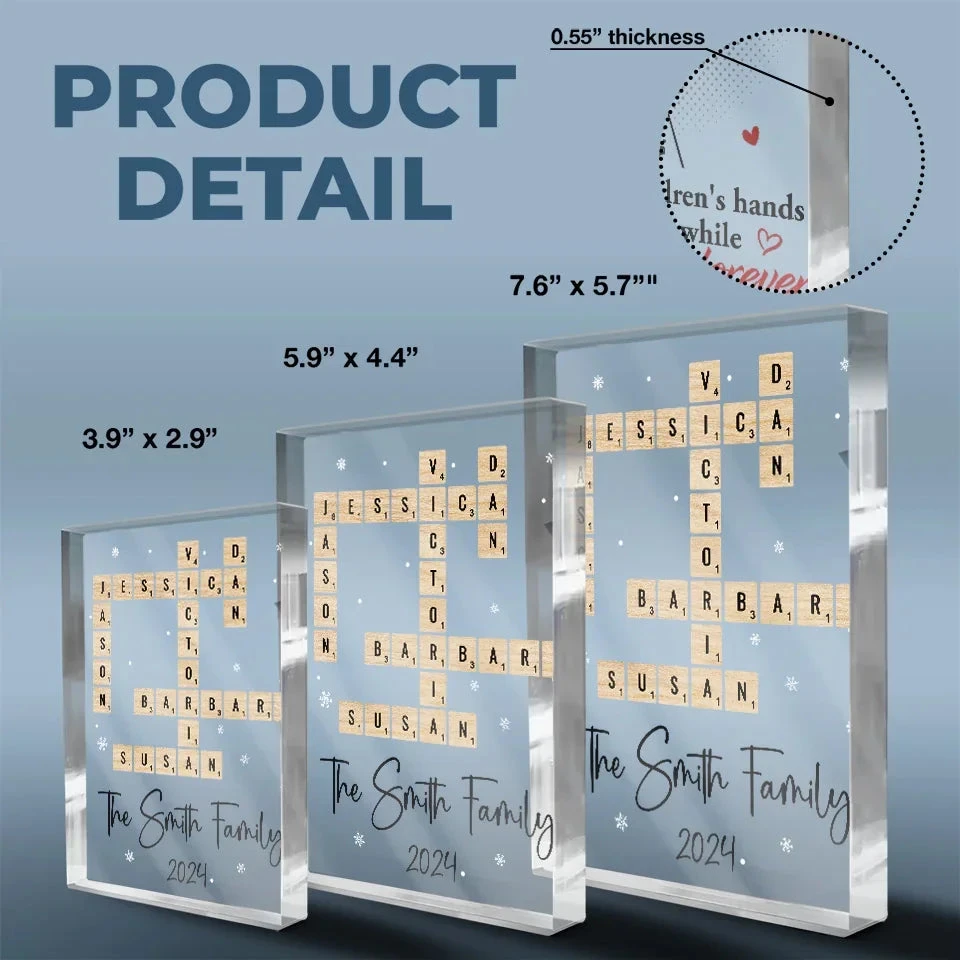Family Means Nobody Gets Left Behind Or Forgotten - Family Personalized Custom Rectangle Shaped Acrylic Plaque - Gift For Family Members 4 Family Means Nobody Gets Left Behind Or Forgotten - Family Personalized Custom Rectangle Shaped Acrylic Plaque - Gift For Family Members - Image 4