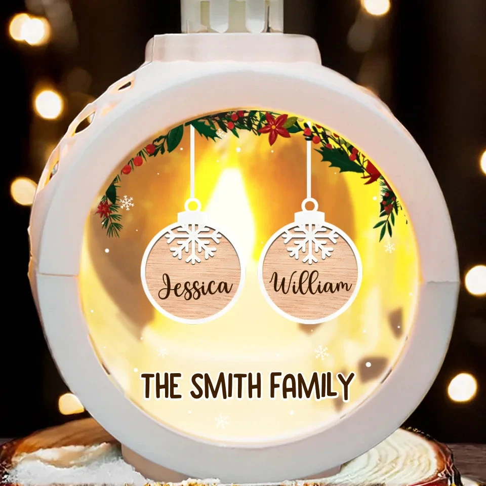 May You Experience A Magical Christmas - Family Personalized Custom Candlelight Lantern Ornament - Christmas Gift For Family Members 3 May You Experience A Magical Christmas - Family Personalized Custom Candlelight Lantern Ornament - Christmas Gift For Family Members - Image 3