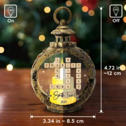 Family Is The Heartbeat Of Christmas - Family Personalized Custom Candlelight Lantern Ornament - Christmas Gift For Family Members -Pawfect House Store 67185f0865f43