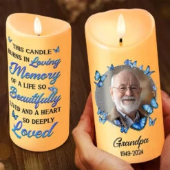 Custom Photo Your Life Was A Blessing, Your Memory A Treasure - Memorial Personalized Custom LED Candle - New Arrival, Christmas Gift, Sympathy Gift For Family Members 6 Custom Photo Your Life Was A Blessing, Your Memory A Treasure - Memorial Personalized Custom LED Candle - New Arrival, Christmas Gift, Sympathy Gift For Family Members -Pawfect House Store 67186bf2882ca