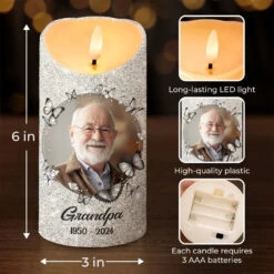 Custom Photo A Heart So Deeply Loved - Memorial Personalized Custom LED Candle - New Arrival, Sympathy Gift, Christmas Gift For Family Members 7 Custom Photo A Heart So Deeply Loved - Memorial Personalized Custom LED Candle - New Arrival, Sympathy Gift, Christmas Gift For Family Members -Pawfect House Store 67186c9bc0ca7