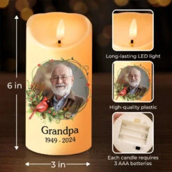 Custom Photo This Light Shines As A Symbol Of Love - Memorial Personalized Custom LED Candle - New Arrival, Sympathy Gift, Christmas Gift For Family Members 7 Custom Photo This Light Shines As A Symbol Of Love - Memorial Personalized Custom LED Candle - New Arrival, Sympathy Gift, Christmas Gift For Family Members -Pawfect House Store 67186db3e7474