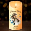 Custom Photo No Longer By My Side But Forever In My Heart - Memorial Personalized Custom LED Candle - Sympathy Gift, Christmas Gift, New Arrival Gift For Pet Owners, Pet Lovers
