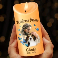 Custom Photo No Longer By My Side But Forever In My Heart - Memorial Personalized Custom LED Candle - Sympathy Gift, Christmas Gift, New Arrival Gift For Pet Owners, Pet Lovers 6 Custom Photo No Longer By My Side But Forever In My Heart - Memorial Personalized Custom LED Candle - Sympathy Gift, Christmas Gift, New Arrival Gift For Pet Owners, Pet Lovers -Pawfect House Store 67186ee216d00