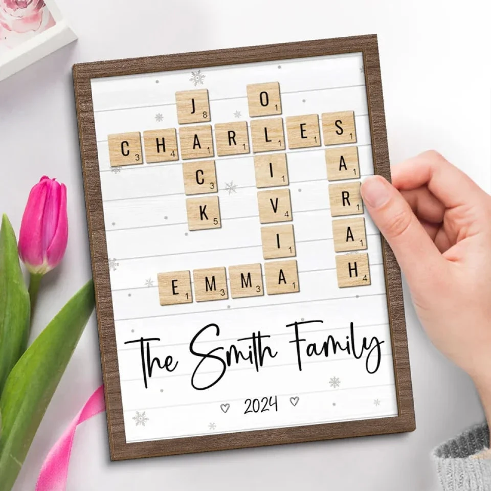 The Warmth Of Family Gatherings - Family Personalized Custom 2-Layered Wooden Plaque With Stand - Christmas Gift For Family Members 3 The Warmth Of Family Gatherings - Family Personalized Custom 2-Layered Wooden Plaque With Stand - Christmas Gift For Family Members - Image 3