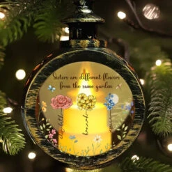 Sisters Are Different Flowers From The Same Garden - Bestie Personalized Custom Candlelight Lantern Ornament - Christmas Gift For Best Friends, BFF, Sisters 10 Sisters Are Different Flowers From The Same Garden - Bestie Personalized Custom Candlelight Lantern Ornament - Christmas Gift For Best Friends, BFF, Sisters -Pawfect House Store 6719b259bbea2