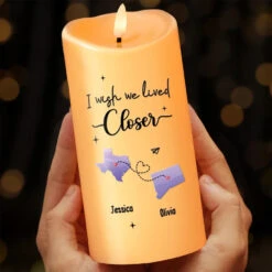 Distance Means Nothing To True Friends - Bestie Personalized Custom LED Candle - Christmas Gift For Best Friends, BFF, Sisters 6 Distance Means Nothing To True Friends - Bestie Personalized Custom LED Candle - Christmas Gift For Best Friends, BFF, Sisters -Pawfect House Store 671a0acacfcf8