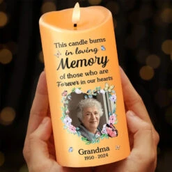 Custom Photo You Left A Beautiful Legacy - Memorial Personalized Custom LED Candle - Sympathy Gift, Christmas Gift For Family Members -Pawfect House Store 671a5a6030706