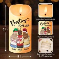 Thank You For Being My Sista - Bestie Personalized Custom LED Candle - Christmas Gift For Best Friends, BFF, Sisters 7 Thank You For Being My Sista - Bestie Personalized Custom LED Candle - Christmas Gift For Best Friends, BFF, Sisters -Pawfect House Store 671b136ad54ab