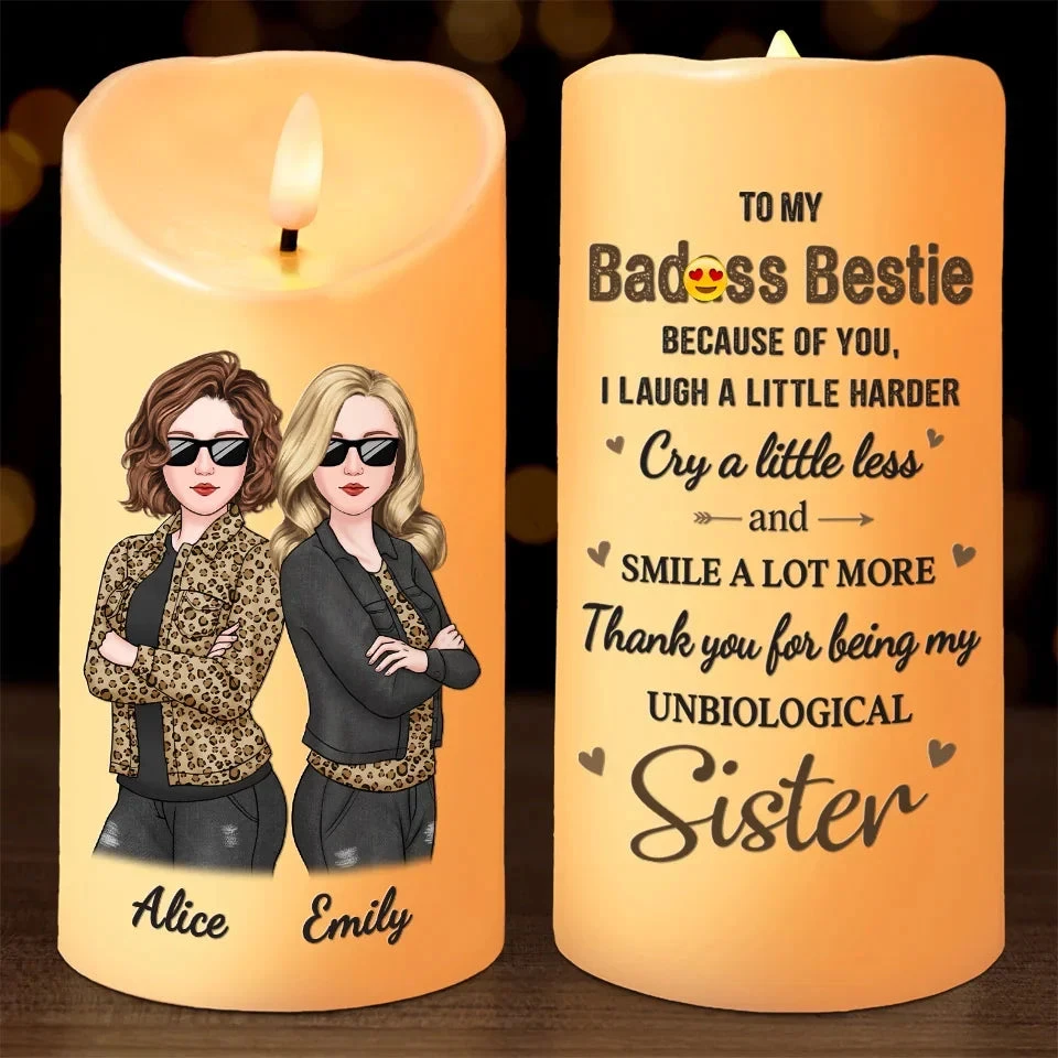 You Makes Our Friendship So Special - Bestie Personalized Custom LED Candle - Christmas Gift For Best Friends, BFF, Sisters 1 You Makes Our Friendship So Special - Bestie Personalized Custom LED Candle - Christmas Gift For Best Friends, BFF, Sisters