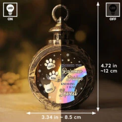 I Wish The Rainbow Bridge Had Visiting Hours - Memorial Personalized Custom Candlelight Lantern Ornament - Christmas Gift, Sympathy Gift For Pet Owners, Pet Lovers 11 I Wish The Rainbow Bridge Had Visiting Hours - Memorial Personalized Custom Candlelight Lantern Ornament - Christmas Gift, Sympathy Gift For Pet Owners, Pet Lovers -Pawfect House Store 671b652a5a29f