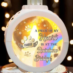 I Wish The Rainbow Bridge Had Visiting Hours - Memorial Personalized Custom Candlelight Lantern Ornament - Christmas Gift, Sympathy Gift For Pet Owners, Pet Lovers 9 I Wish The Rainbow Bridge Had Visiting Hours - Memorial Personalized Custom Candlelight Lantern Ornament - Christmas Gift, Sympathy Gift For Pet Owners, Pet Lovers -Pawfect House Store 671b6fcd77702