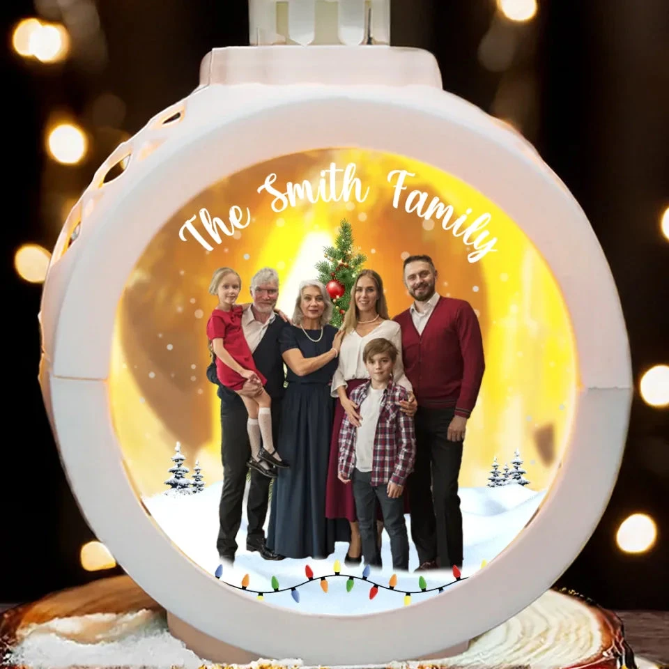 Custom Photo Make It A December To Remember - Family Personalized Custom Candlelight Lantern Ornament - Christmas Gift For Family Members 3 Custom Photo Make It A December To Remember - Family Personalized Custom Candlelight Lantern Ornament - Christmas Gift For Family Members - Image 3