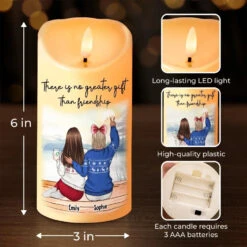 A True Friendship Is A Journey Without An End - Bestie Personalized Custom LED Candle - Christmas Gift For Best Friends, BFF, Sisters 7 A True Friendship Is A Journey Without An End - Bestie Personalized Custom LED Candle - Christmas Gift For Best Friends, BFF, Sisters -Pawfect House Store 671b75a537cf7