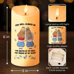 I Want To Share Every Moment With You - Bestie Personalized Custom LED Candle - Christmas Gift For Best Friends, BFF, Sisters 7 I Want To Share Every Moment With You - Bestie Personalized Custom LED Candle - Christmas Gift For Best Friends, BFF, Sisters -Pawfect House Store 671b7c46ab5c3
