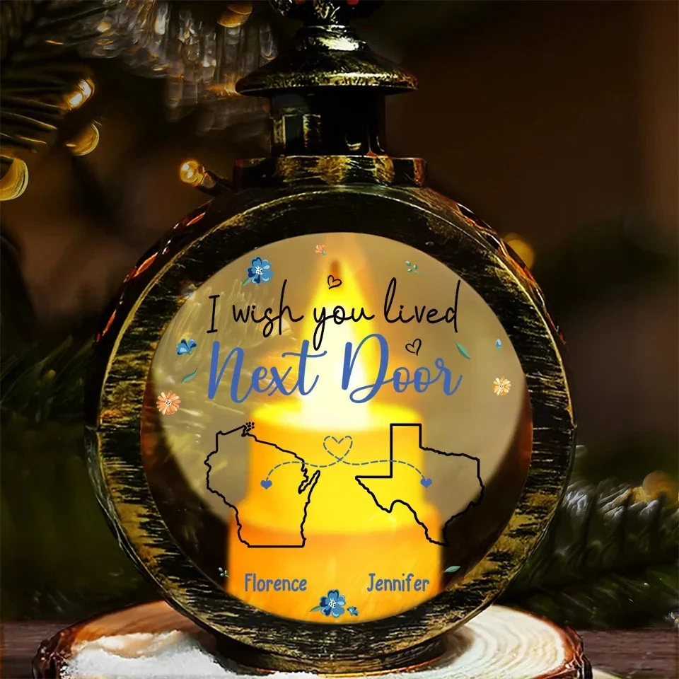 Friends Are The Family We Choose For Ourselves - Bestie Personalized Custom Candlelight Lantern Ornament - Christmas Gift For Best Friends, BFF, Sisters 1 Friends Are The Family We Choose For Ourselves - Bestie Personalized Custom Candlelight Lantern Ornament - Christmas Gift For Best Friends, BFF, Sisters