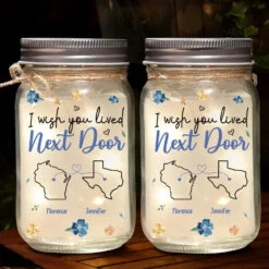 Your Friendship Fills My Heart - Bestie Personalized Custom Mason Jar Light - Christmas Gift For Best Friends, BFF, Sisters -Pawfect House Store 671f16e8e8cb0