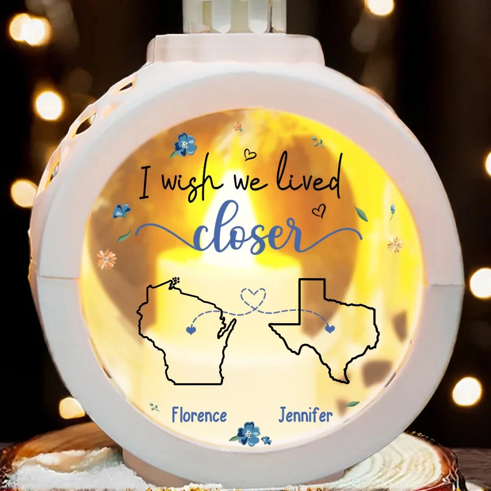Friends Are The Family We Choose For Ourselves - Bestie Personalized Custom Candlelight Lantern Ornament - Christmas Gift For Best Friends, BFF, Sisters 3 Friends Are The Family We Choose For Ourselves - Bestie Personalized Custom Candlelight Lantern Ornament - Christmas Gift For Best Friends, BFF, Sisters - Image 3