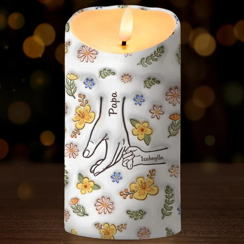 The Heart Of A Mother Is A Deep Abyss - Family Personalized Custom 3D Inflated Effect Printed LED Candle - Christmas Gift For Mom, Grandma 2 The Heart Of A Mother Is A Deep Abyss - Family Personalized Custom 3D Inflated Effect Printed LED Candle - Christmas Gift For Mom, Grandma - Image 2