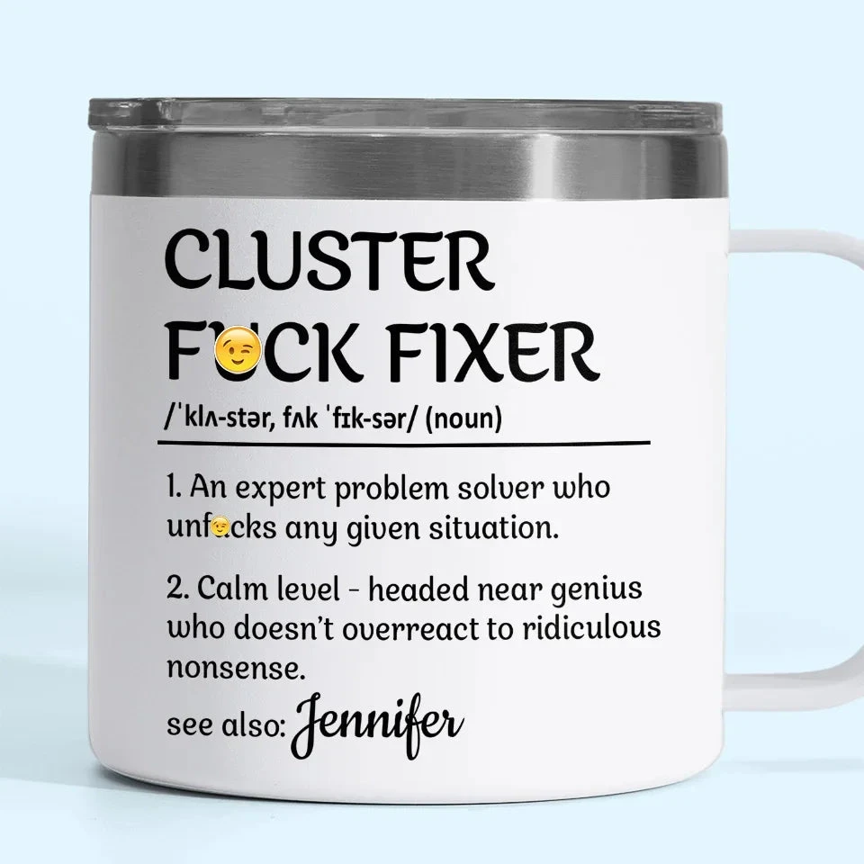 I Appreciate The Effort You Put Into Your Work - Coworker Personalized Custom 14oz Stainless Steel Tumbler With Handle - Gift For Coworkers, Work Friends, Colleagues 1 I Appreciate The Effort You Put Into Your Work - Coworker Personalized Custom 14oz Stainless Steel Tumbler With Handle - Gift For Coworkers, Work Friends, Colleagues