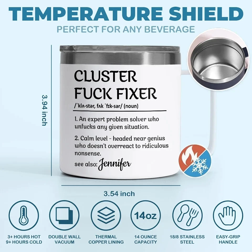 I Appreciate The Effort You Put Into Your Work - Coworker Personalized Custom 14oz Stainless Steel Tumbler With Handle - Gift For Coworkers, Work Friends, Colleagues 6 I Appreciate The Effort You Put Into Your Work - Coworker Personalized Custom 14oz Stainless Steel Tumbler With Handle - Gift For Coworkers, Work Friends, Colleagues - Image 6