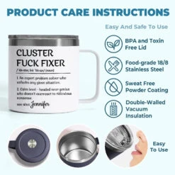 I Appreciate The Effort You Put Into Your Work - Coworker Personalized Custom 14oz Stainless Steel Tumbler With Handle - Gift For Coworkers, Work Friends, Colleagues 13 I Appreciate The Effort You Put Into Your Work - Coworker Personalized Custom 14oz Stainless Steel Tumbler With Handle - Gift For Coworkers, Work Friends, Colleagues -Pawfect House Store 671f393bab28e