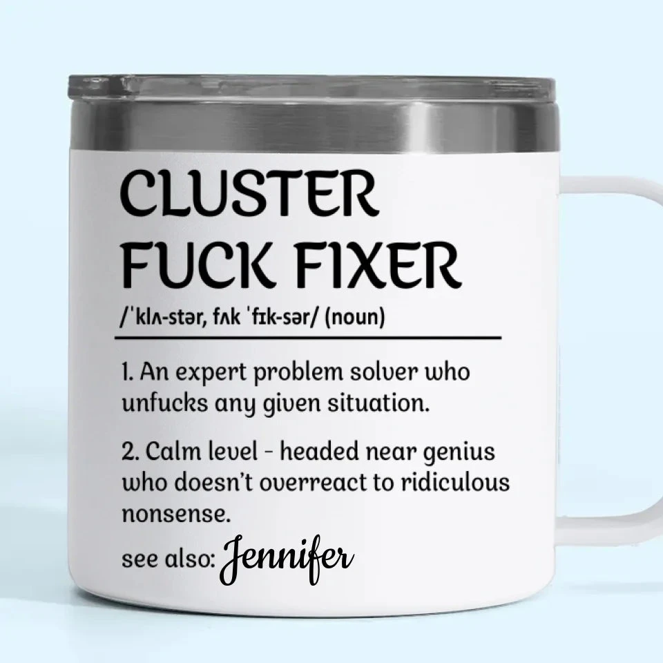 I Appreciate The Effort You Put Into Your Work - Coworker Personalized Custom 14oz Stainless Steel Tumbler With Handle - Gift For Coworkers, Work Friends, Colleagues 2 I Appreciate The Effort You Put Into Your Work - Coworker Personalized Custom 14oz Stainless Steel Tumbler With Handle - Gift For Coworkers, Work Friends, Colleagues - Image 2