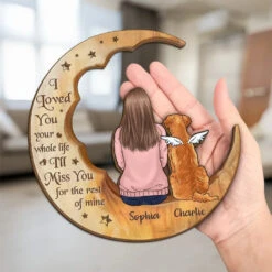 I'll Miss You For The Rest Of Mine - Memorial Personalized Custom 2-Layered Wooden Plaque With Stand - Sympathy Gift, Christmas Gift For Pet Owners, Pet Lovers 10 I'll Miss You For The Rest Of Mine - Memorial Personalized Custom 2-Layered Wooden Plaque With Stand - Sympathy Gift, Christmas Gift For Pet Owners, Pet Lovers -Pawfect House Store 671f5a8d9fc32