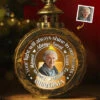 Custom Photo Your Memory Warms Our Hearts - Memorial Personalized Custom Candlelight Lantern Ornament - Sympathy Gift, Christmas Gift For Family Members